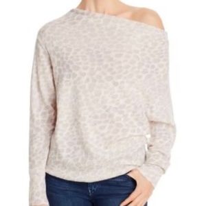 Brochu Walker Lori Off Shoulder Sweater